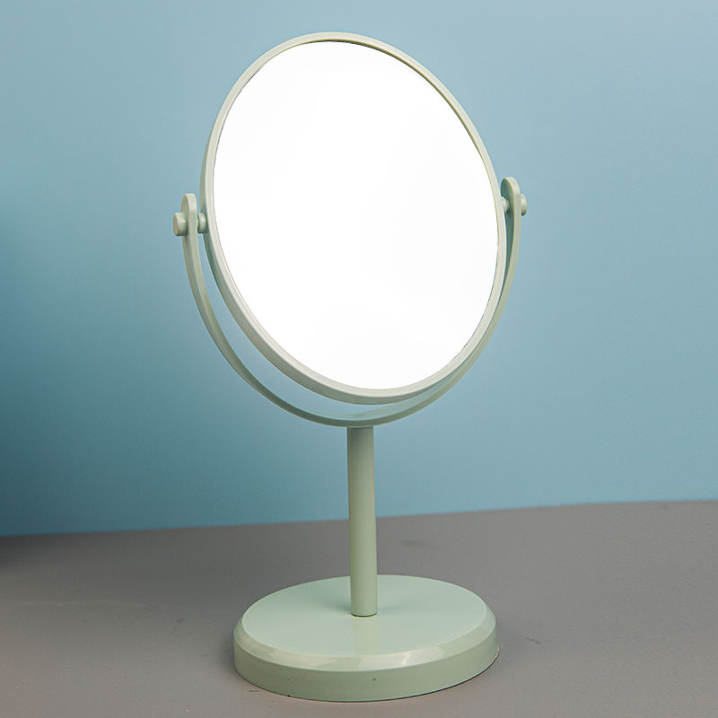 Desktop makeup mirror girls mirror dresser makeup mirror rotatable princess mirror plastic small mirror wholesale