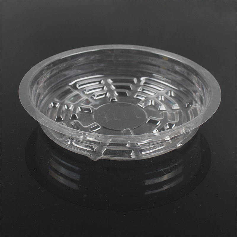Factory processing plastic flower pot disc seedling round support blister packaging indoor green plant flower pot plastic box