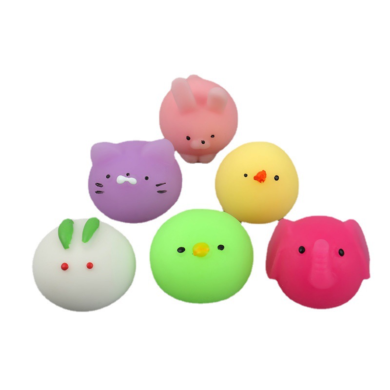 Animal dumplings pinch music Japanese and Korean novelty creative student small gift decompression seal doll vent toy