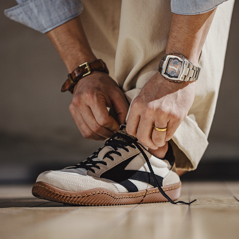 Madden Tooling American Retro Low-top Casual Shoes White Shoes Niche Board Shoes Olympic Sports Shoes Men's Autumn
