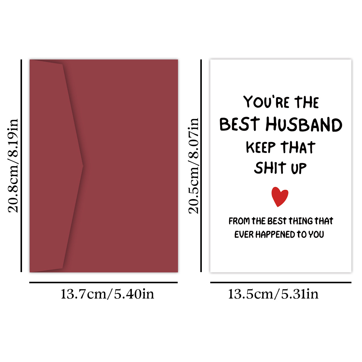 1/pack cross-border funny birthday card with envelope cross-border funny text card spoof fun gift