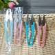 Plastic handle metal cross stitch U-shaped small scissors household thread trimmer thread scissors yarn scissors factory wholesale