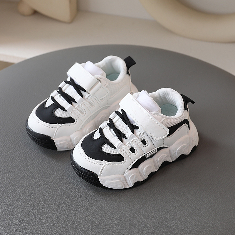 Baby shoes men 1-5 years old 2 children non-slip soft bottom sneaker spring and autumn breathable net shoes toddler toddler shoes tide