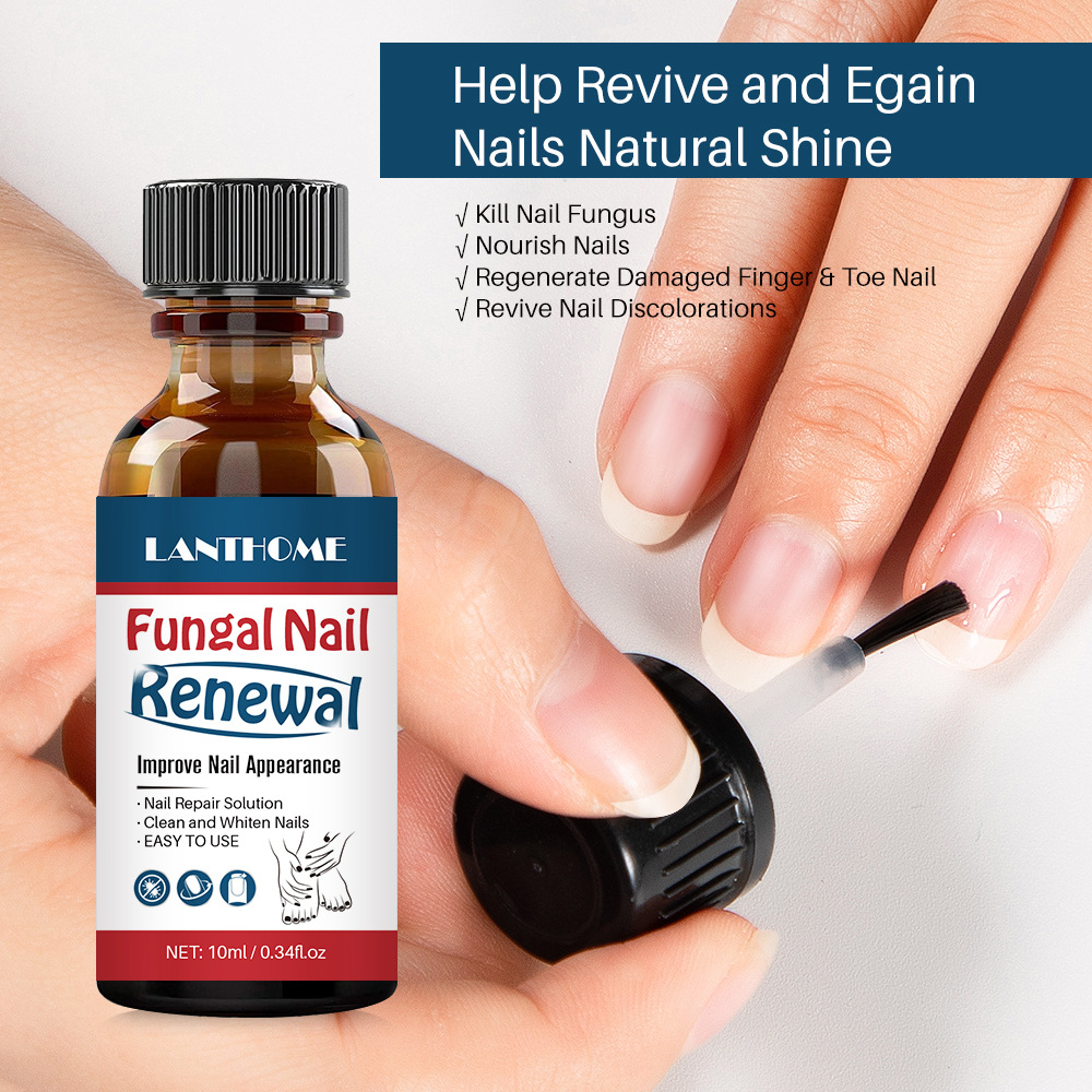 Cross-border spot LANTHOME nail repair bright nail liquid clear onychomycosis nutrient solution factory wholesale