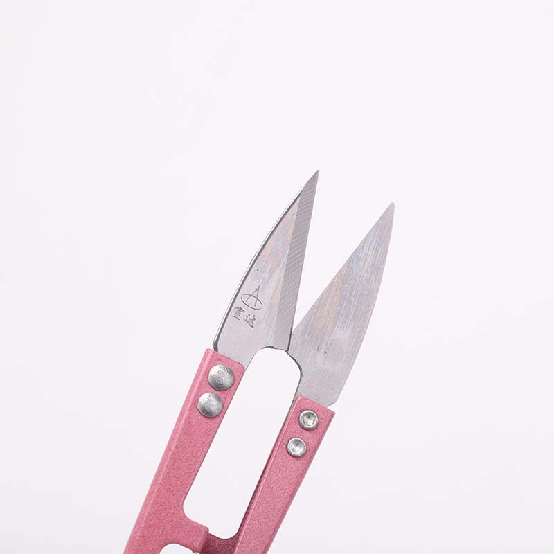 FD-108 supply Spring yarn scissors U-shaped spring scissors durable sharp high quality and low price