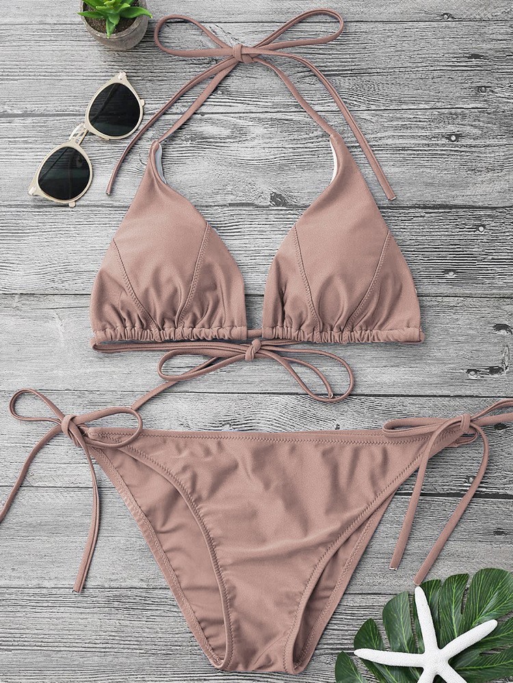 Factory supply cross-border for 2023 new swimsuit Europe and America sexy bikini stitching bikini