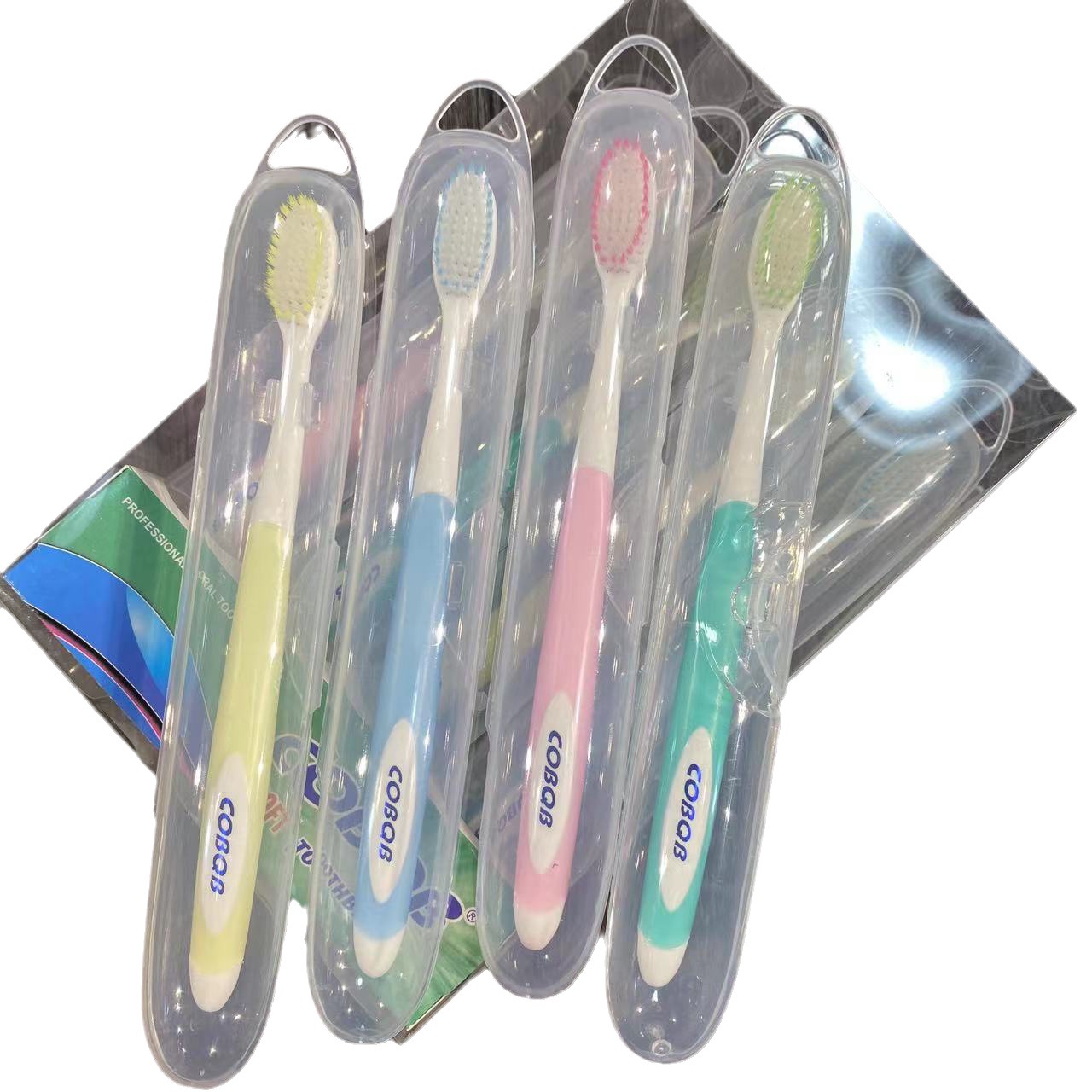 BQB genuine 12 boxed toothbrush toothbrush American set toothbrush soft bristle manufacturers wholesale toothbrush wholesale