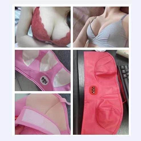 Breast Massager Kneading Hot Compress Nursing Vibration Massage Chest Electric Breast Massage Underwear