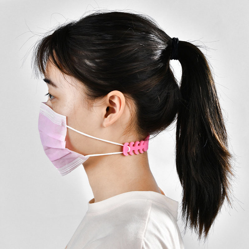 Wearing a Mask Anti-Leak Artifact No Leak Ear Anti-Pain Ear Protection with Hook Children Adult Adjustable Washable