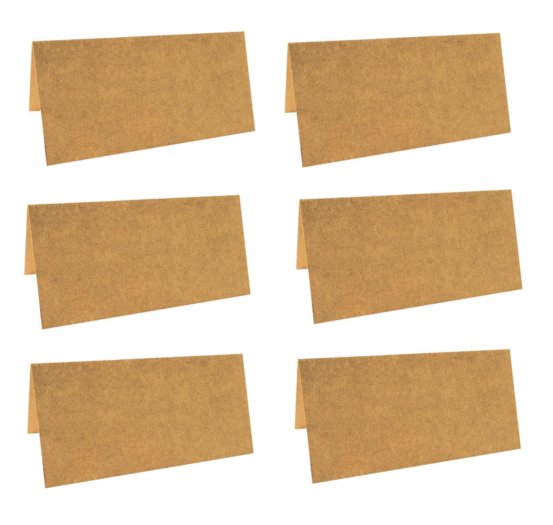 Pearlescent paper Kraft paper blank white seat card stereo paper table card name seat Card Factory in stock wholesale