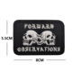 V01519-1 forward conjoined skull (black cloth white)