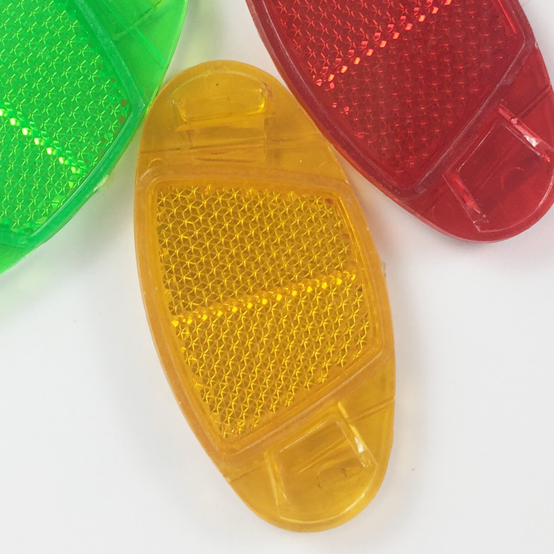 Factory special bicycle reflective spoke rear light reflective warning light children's stroller decorative color wheel film