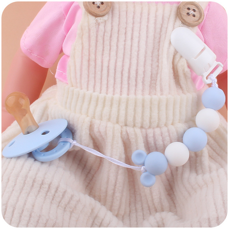 乳幼児用品アニメ動物ビーズ乳首チェーン赤ちゃんクリエイティブシリコンビーズ歯ぎしり歯ぎしり防止チェーン新製品|undefined