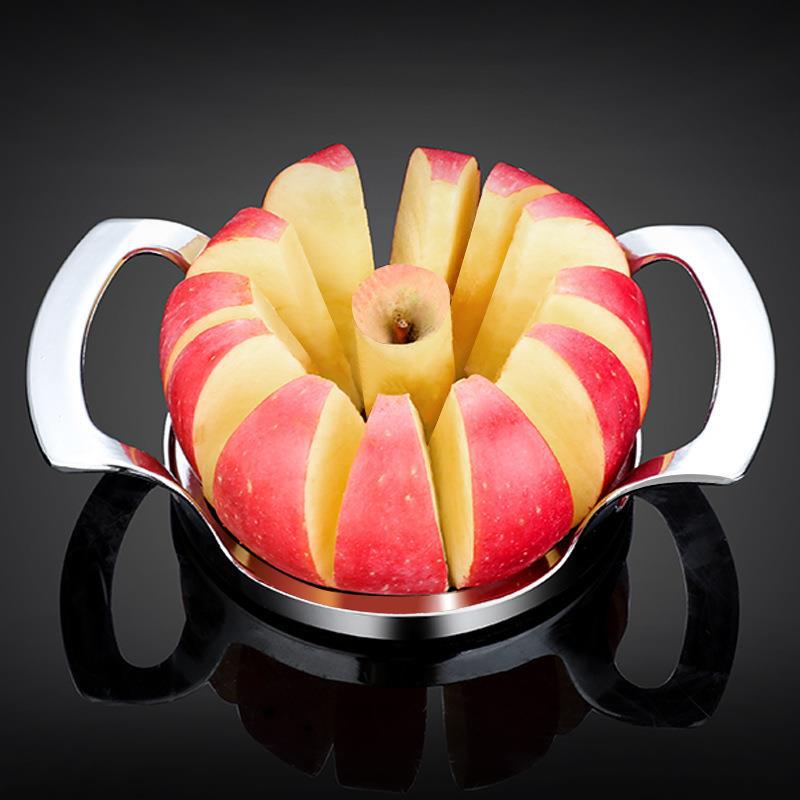 304 stainless steel Apple cutter thickened large fruit cutter zinc alloy fruit splitting corer tool factory direct supply
