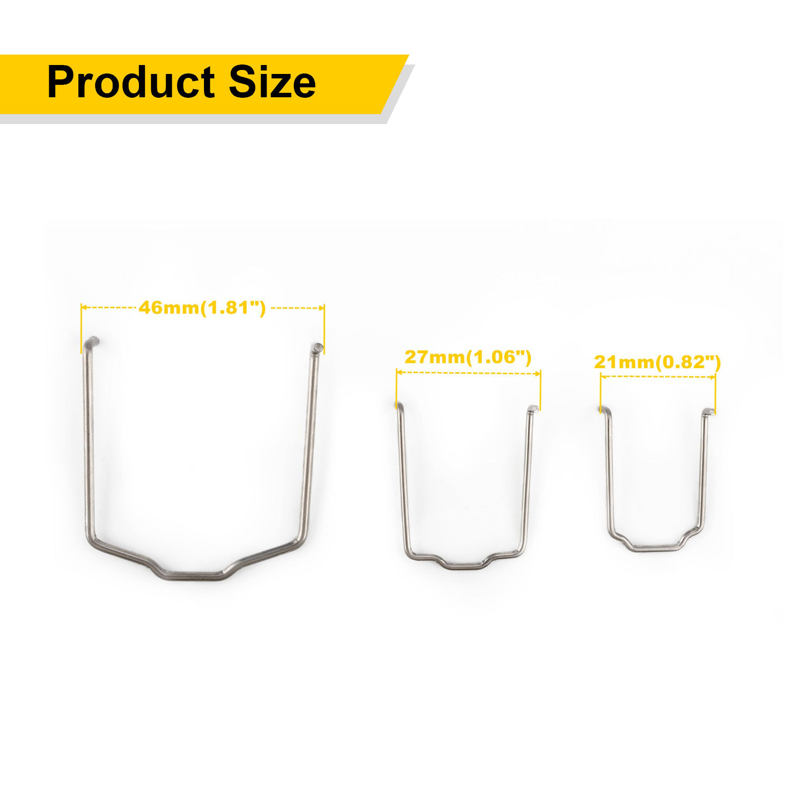 Cross-border hot sale radiator hose fixing piece hose clamp bao horse radiator clip spring horseshoe clip