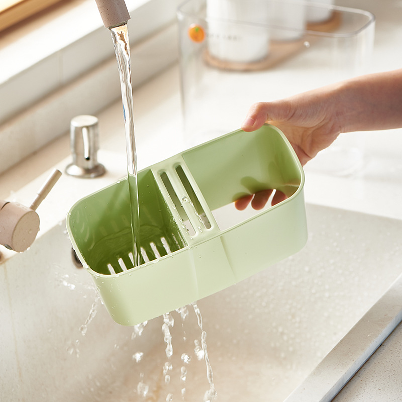 ins Creative Multifunctional Drying Chopsticks Cage Kitchen Nordic Style Morandi Color Chopsticks Tableware Knife and Fork Storage Tube