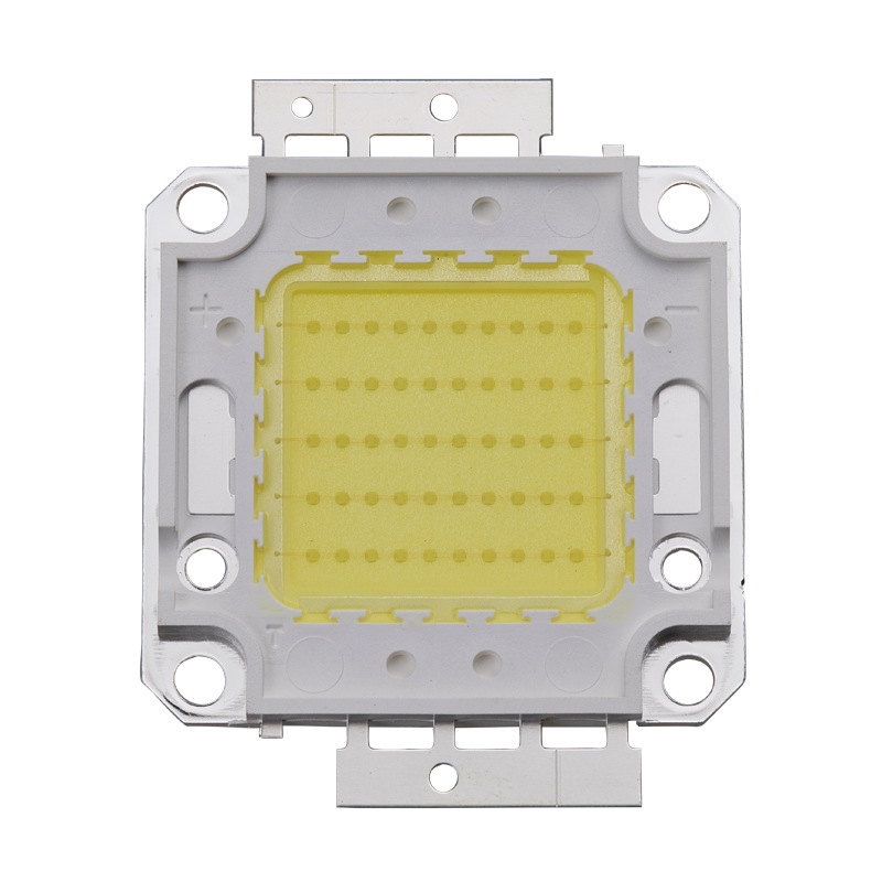 High-power LED integrated 10W20W30W50W70W80W100W warm white light source lamp beads highlight quality manufacturers