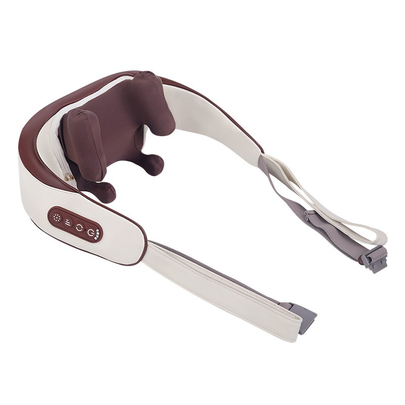 Cervical vertebra massager trapezius shoulder neck protection massager home kneading hot compress multifunctional massage shawl manufacturers