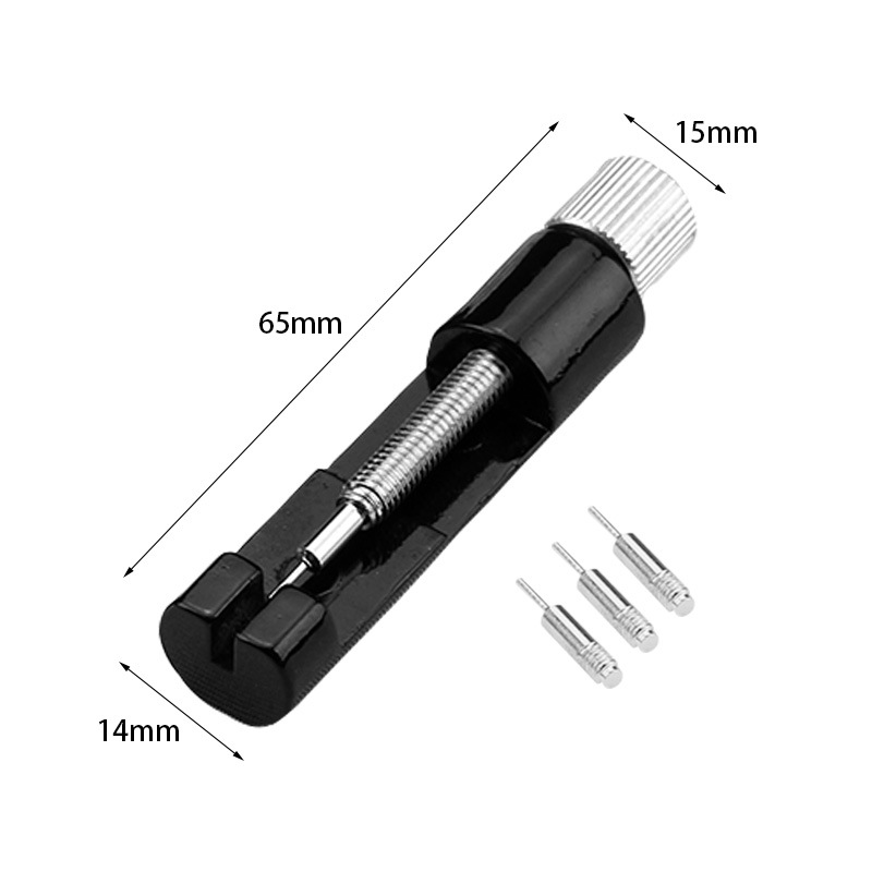 The manager of the watch repair tool recommends the small round belt remover to adjust the watch band Steel Band length metal regulator meter