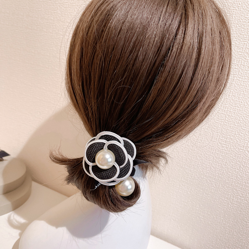 ヴィンテージスタイルの花柄レースヘアフープエレガントなヘアアクセサリー女性用|undefined