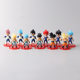 Second-generation 21 Dragon Ball Hand-made Cartoon Monkey King Vegeta Buolisa Sharu Doll Workstation Ornaments