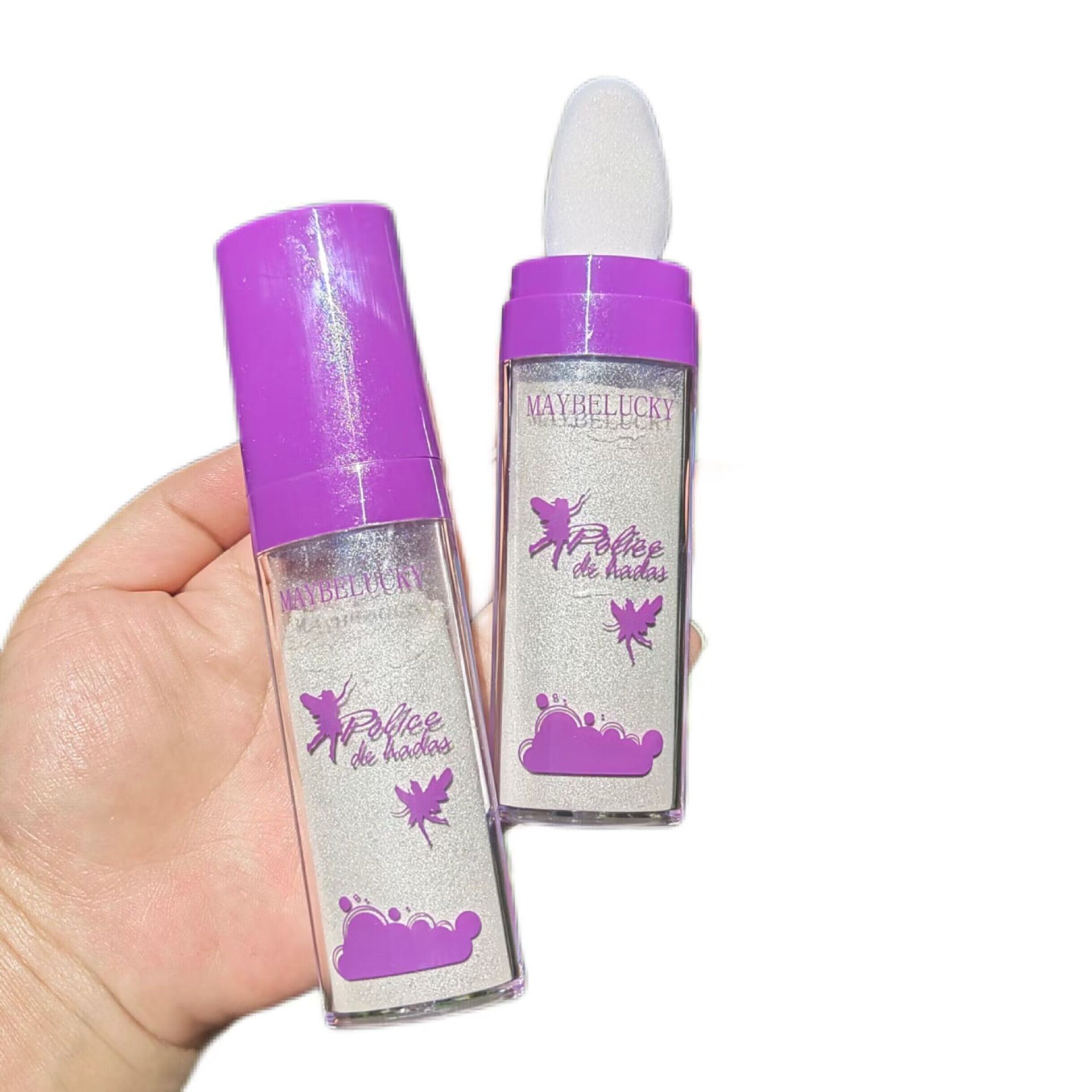 White Makeup Pat Powder Brightening Body Powder Finishing Powder High Glow Stick Finishing Stick Body Glitter Powder Stage Shade Powder