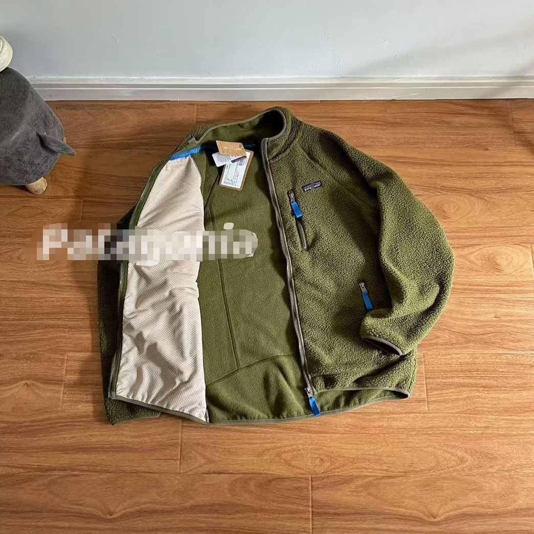 Foreign Trade Classic Lamb Fleece Jacket Outdoor Couple's Thickened American Size Large Thick Fashionable