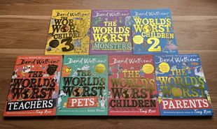 The world's Worst child Children David Williams 7 books