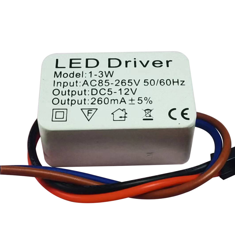 Wholesale led drive power supply 3-5W4-7W8-12W18W24W ceiling light downlight spotlight wide voltage constant current drive