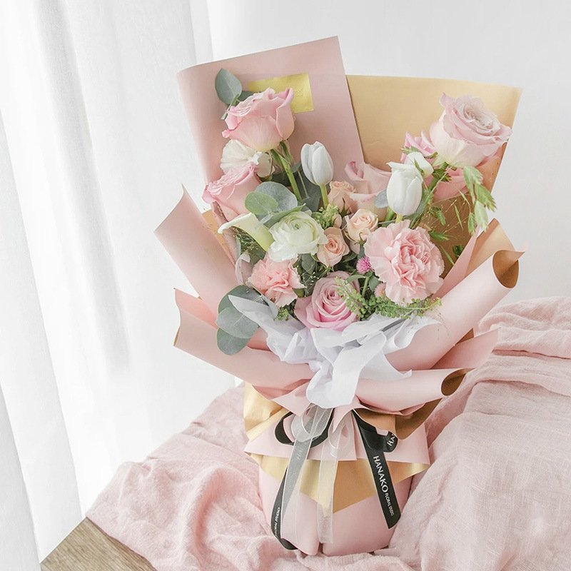 Ouya paper flower bouquet wrapping paper bouquet special wrapping paper floral packaging paper flower packaging material wholesale