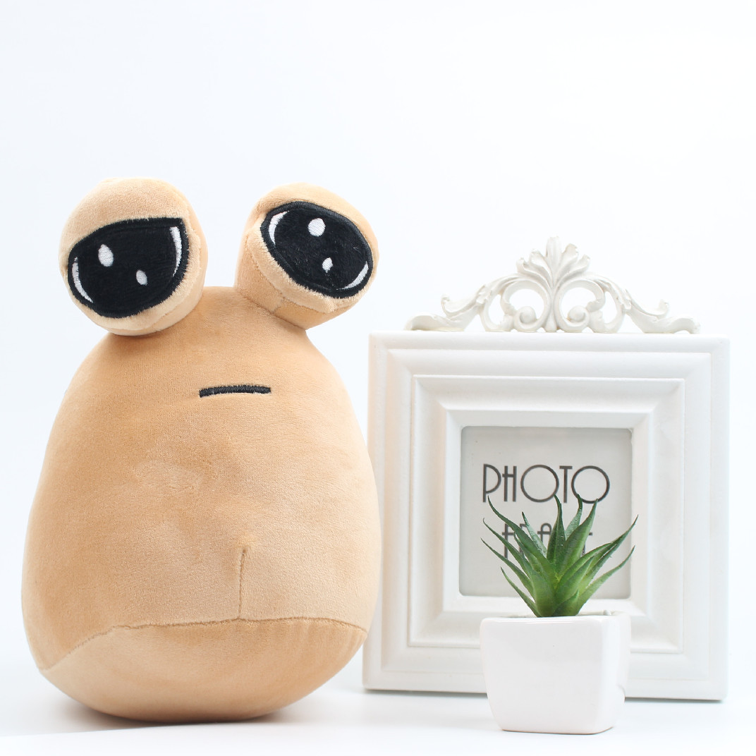 pou plush毛绒玩具大眼外星人公仔我的宠物外星人玩偶礼物