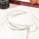PC oval headband-glossy white