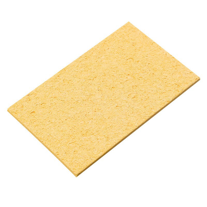 Compressed Wood Pulp Cotton Absorbent Swelling Wood Pulp Spongy Kitchen Dishwashing Towel Cleaning Sponge Block Not Easy to Sip Oil