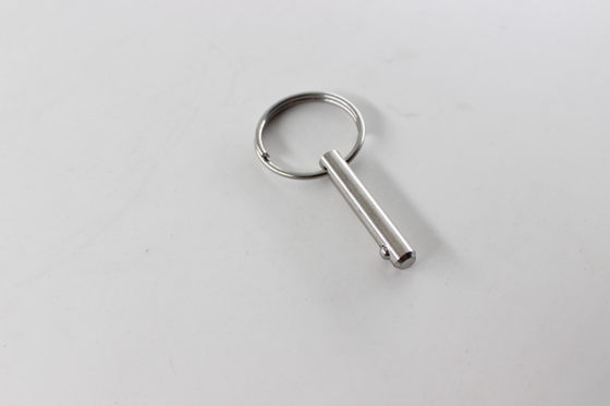 Stainless steel 316 marine spring safety pin steel ball quick stop pin 6.3*38mm, 51mm, 76mm