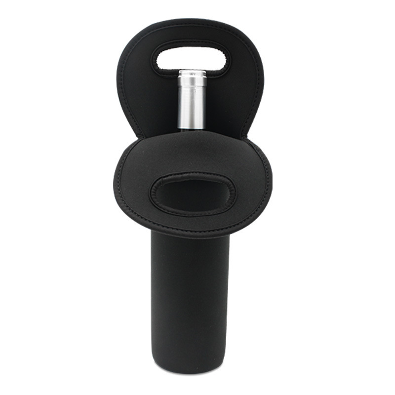 Spot 750ml handle edging diving material neoprene2 bottle red wine bottle set single bottle 6 bottles of beer bottle set