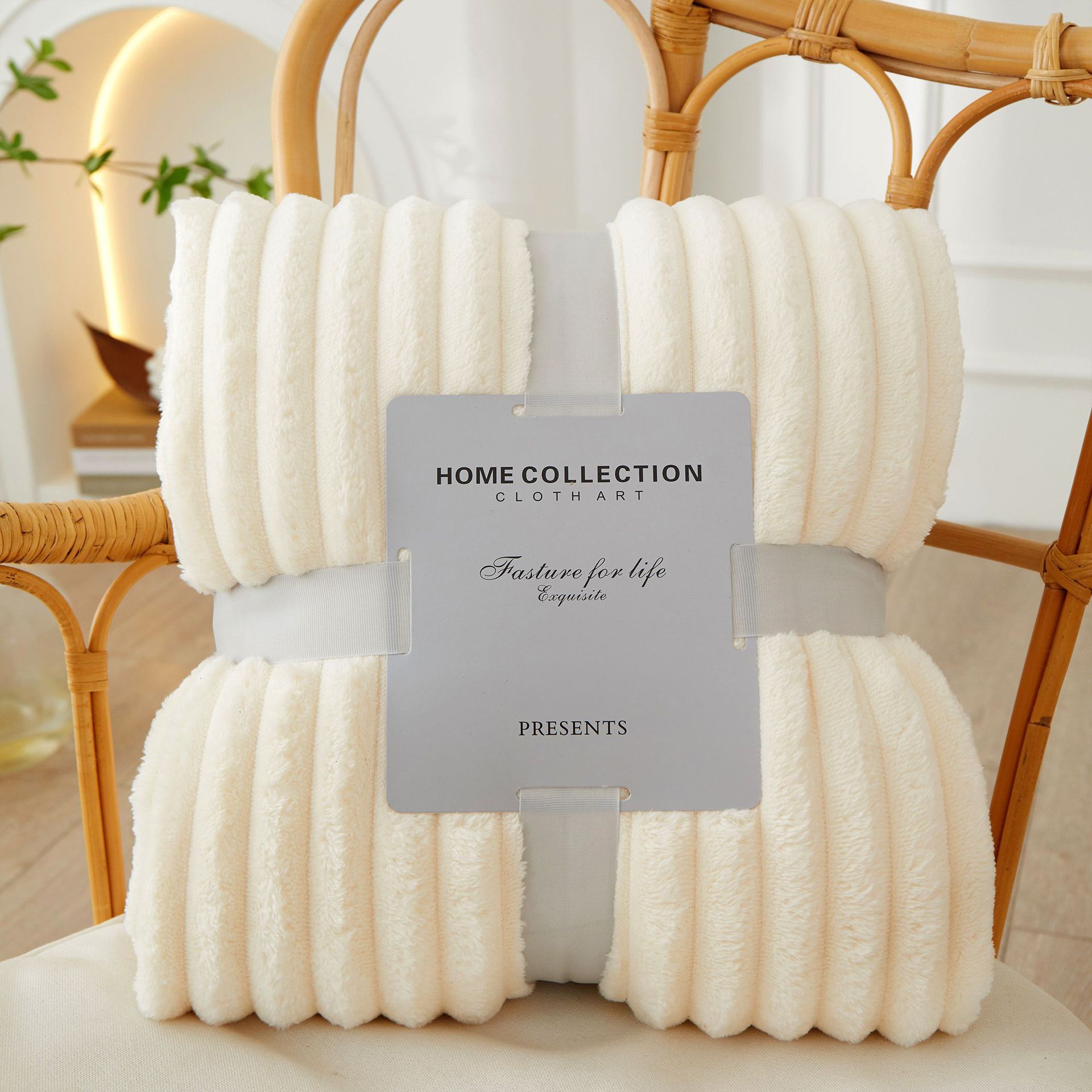 Cross-border Wide Strip Solid Color Blanket Coral Fleece Blanket Faleiren Blanket Sofa Towel Air Conditioning Yoga Blanket Gift Blanket