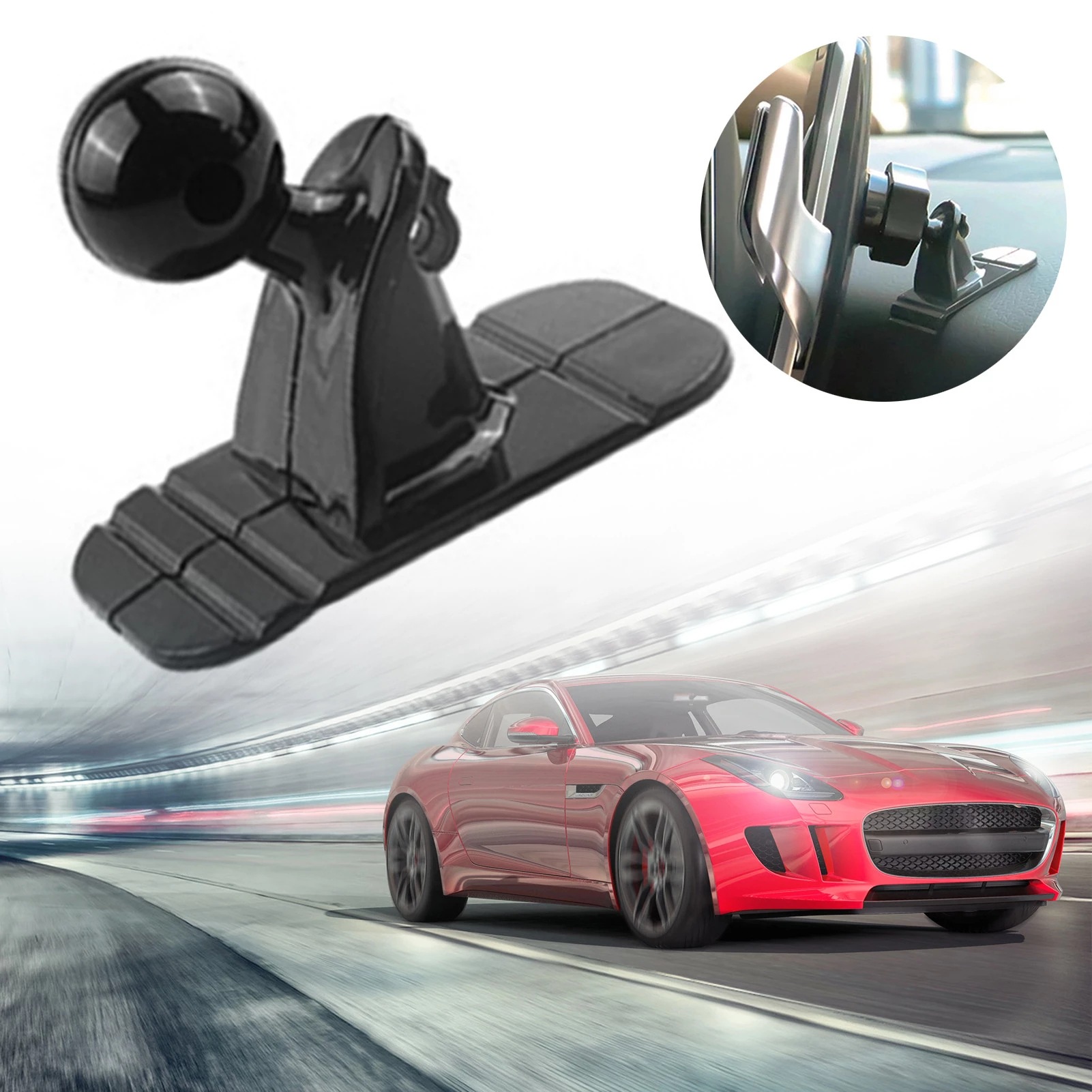 17mm ball head mobile phone bracket accessories modified mobile phone bracket ball head paste base car mini bracket base