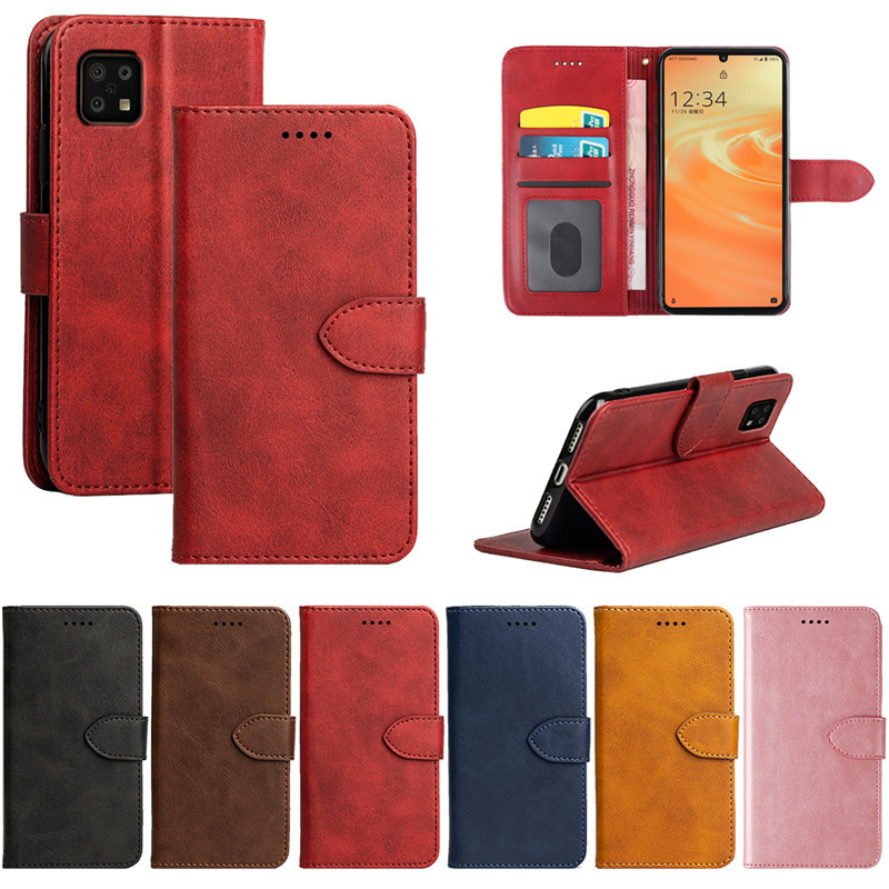 Suitable for Sharp Sharp Aquos Wish SHG06/Wish2 SH-51C calfskin Photo Frame leather case