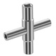 4 in 1 Silver Spanner faucet wrench