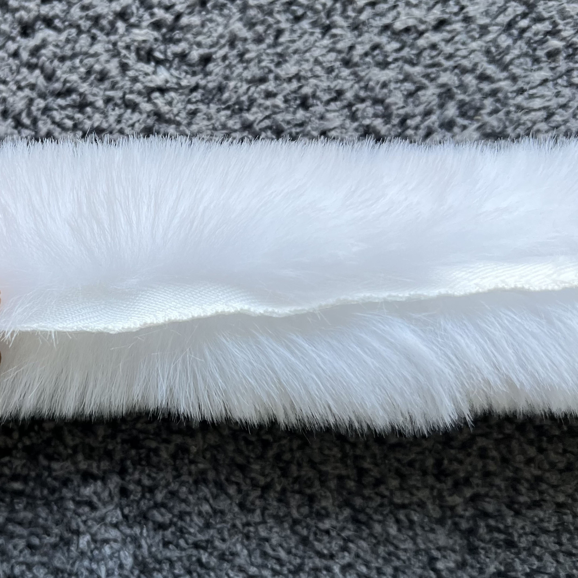 Imitation Rex Rabbit Hair White Lace Jewelry Rabbit Hair Handmade Tops Decorative Burr diy Material Hanfu Accessories