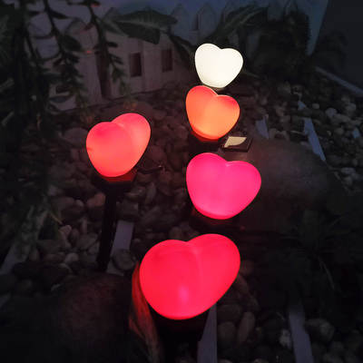 Valentine's Day Confession Atmosphere Decoration Outdoor Solar Love Garden Light Villa Garden Waterproof Lawn Landscape Light