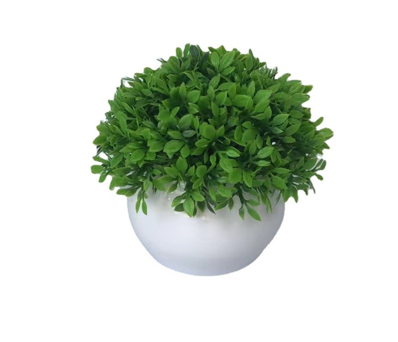 半円球組み合わせシミュレーション緑植家庭装飾花芸小置物プラスチック造花盆栽小盆栽花|undefined