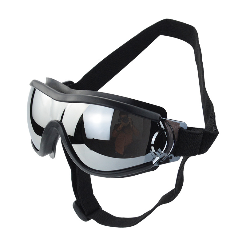Pet Glasses Dog Goggles Windproof UV-proof Pet Headwear Supplies Medium and Large Dog Sunglasses
