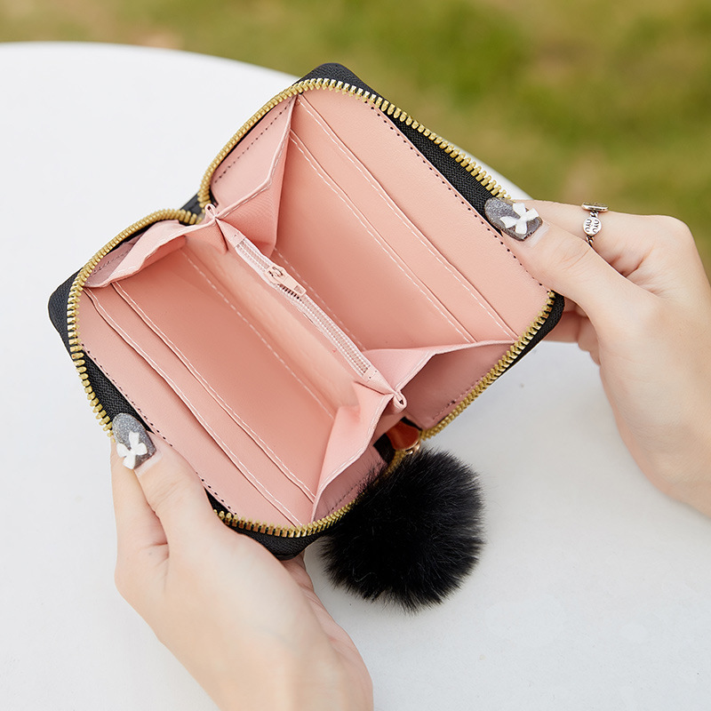 Ladies coin purse wholesale 2023small purses live e-commerce generation texture small bag rivet wallet women