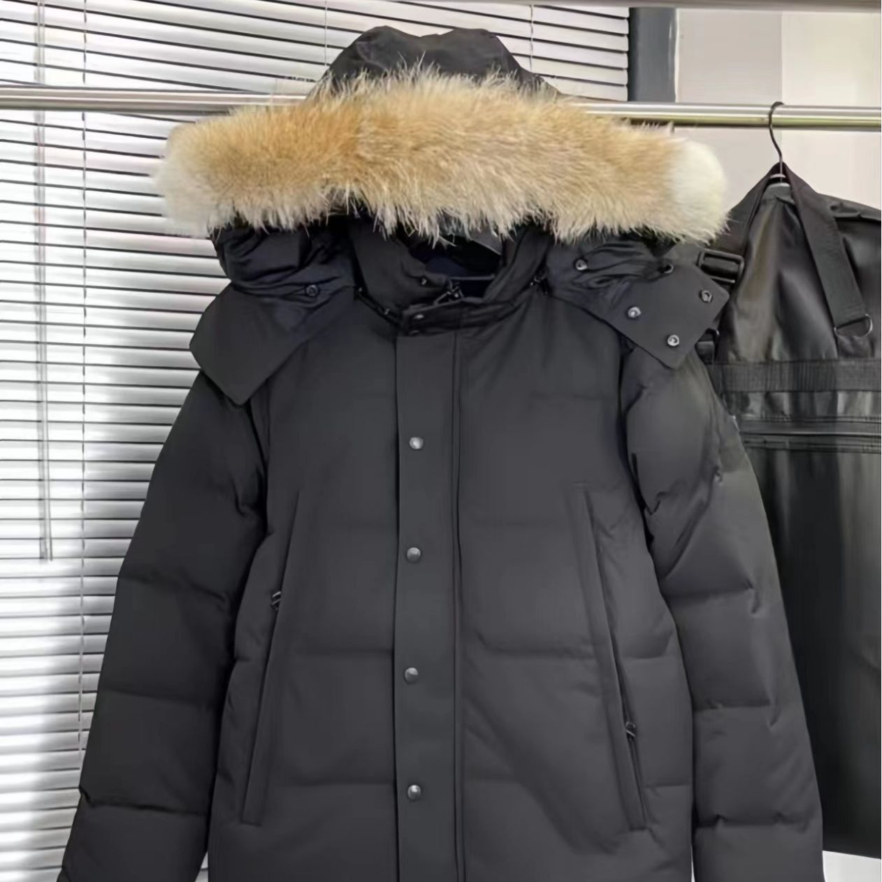 thumbnail for Wyndham Parka Putian version Big Goose 29 couple thickened cold-resistant down jacket 3808 Parka clothes New