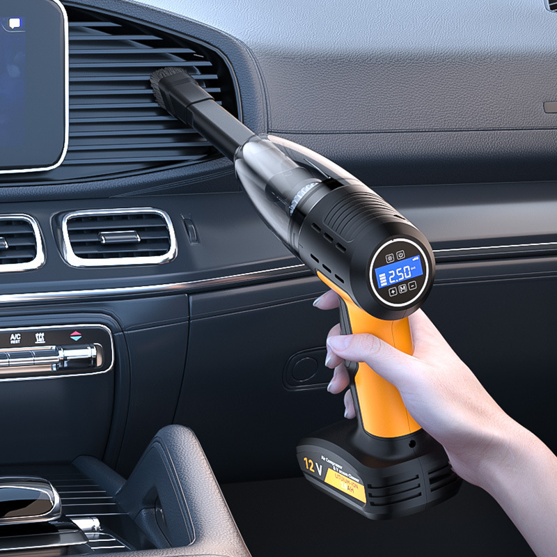 Multifunctional high-power car four-in-one air pump household wireless vacuum cleaner handheld portable pump