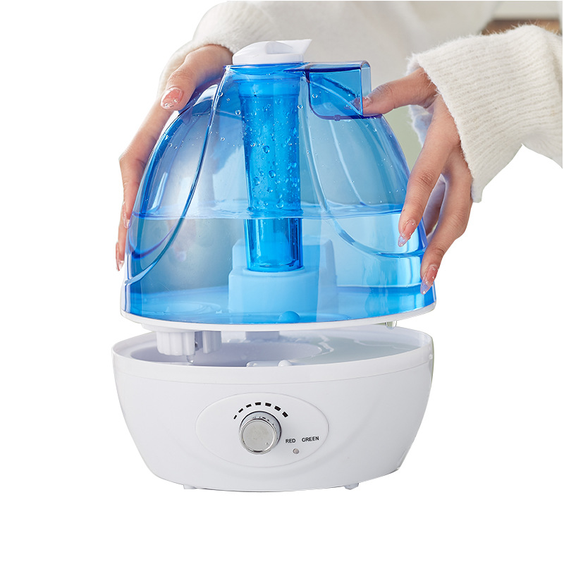 Cross-border Hot-selling Ultrasonic Humidifier Household Heavy Mist Large Capacity Essential Oil Colorful Lamp Aromatherapy Atomizing Humidifier
