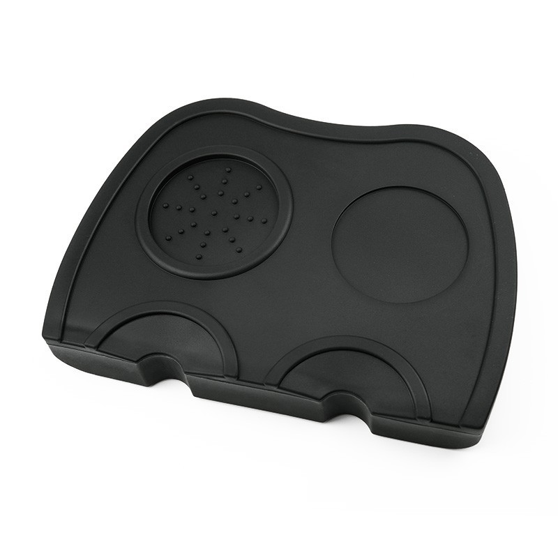 Coffee Powder Pad Bar Counter Corner Pad Anti-slip Pad Powder Press Filling Base Black Coffee Coffee Pad Wear-resistant