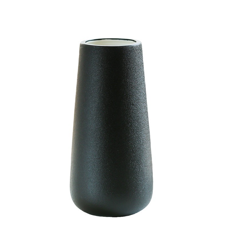 European-style simple artificial flower dried flower hydroponic ceramic vase home entrance flower decoration decorative crafts