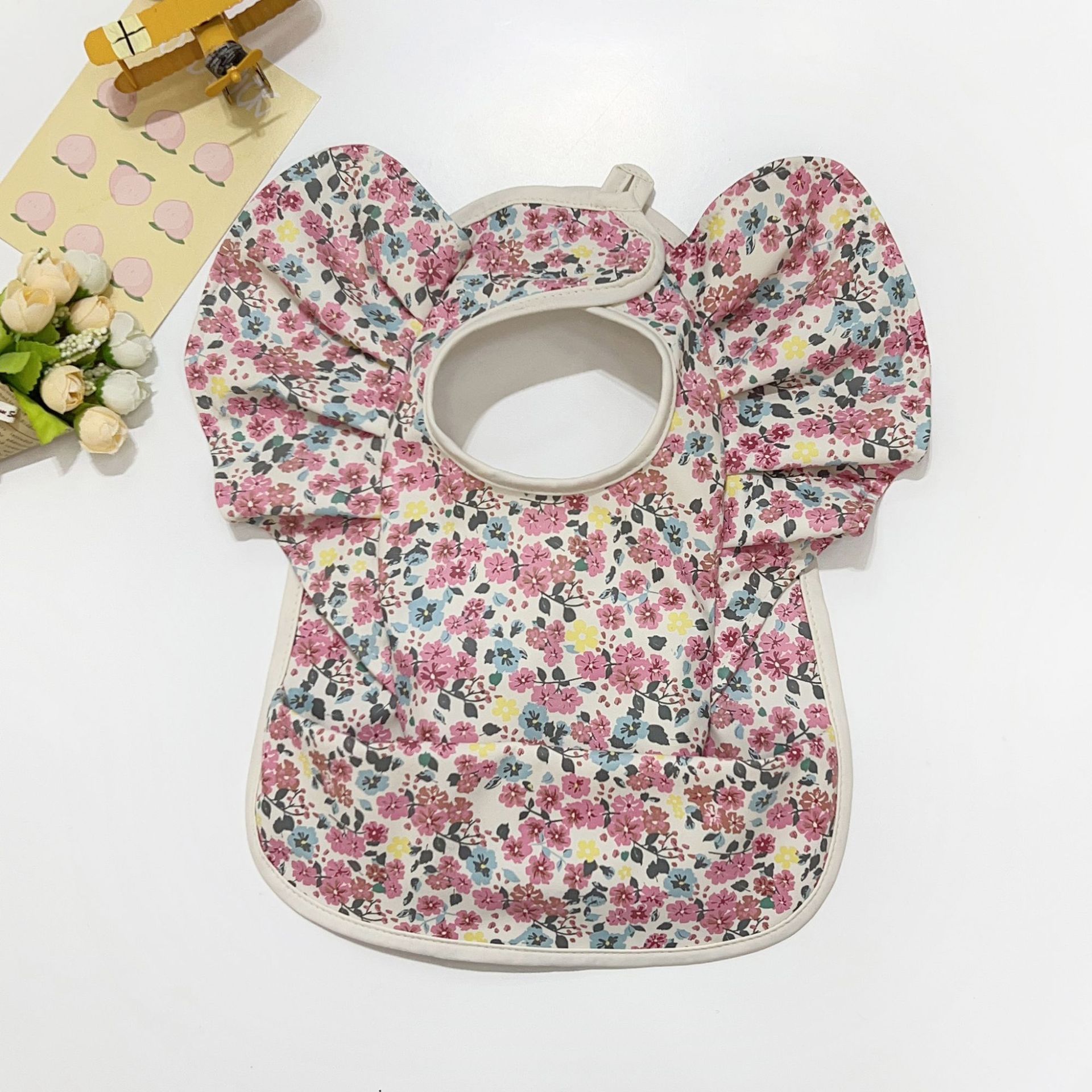 Baby Bib Denmark New Children's Bib Baby Waterproof Bib Kindergarten Dining Clothes Anti-Dirty Anti-Stain Rice Pocket